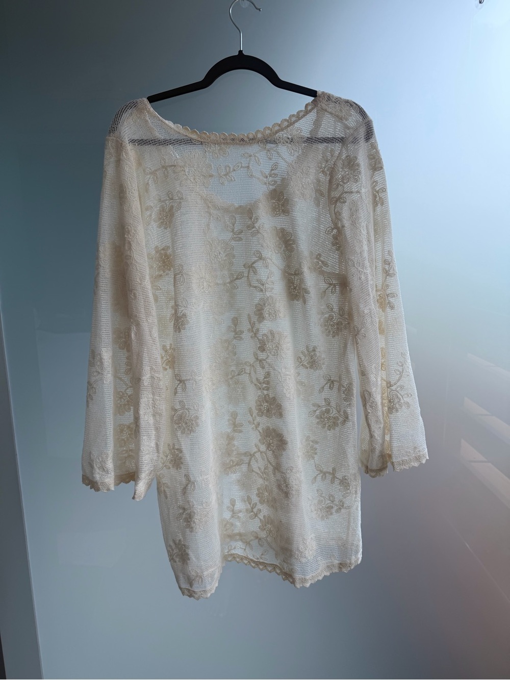 Lace Swimsuit Coverup Dress - Picture 2 of 4